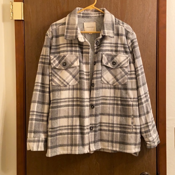 Thread Supply Flannel Shirt Jacket 